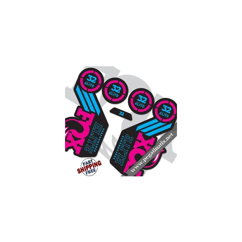 DECALS STICKERS FOX 2016 32 ELITE DECALS KITS FORKS
