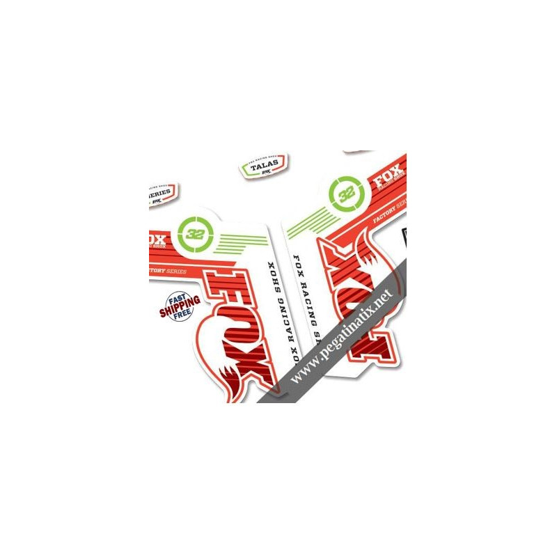 DECALS STICKERS FOX 32 SPECIAL EDITION 2 2014