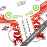 DECALS STICKERS FOX 32 SPECIAL EDITION 2 2014