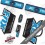 DECALS STICKERS FOX 32 TALAS DECALS KIT BLACK FORKS (Compatible Product)