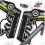 DECALS STICKERS FOX 32 WORLD CUP STICKERS KIT BLACK FORKS (Compatible Product)