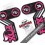 DECALS STICKERSFOX 36 HERITAGE 40TH ANNIVERSARY PINK (Compatible Product)