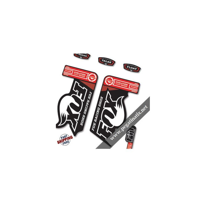 DECALS STICKERS FOX EVOLUTION