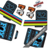 DECALS FOX FACTORY 32 LIMITED EDITION STICKERS KIT BLACK FORKS