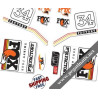 DECALS FOX FACTORY 34 2016 STANDARD STICKERS KIT