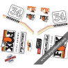 DECALS FOX FACTORY 34 2016 STANDARD STICKERS KIT
