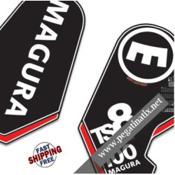 DECALS STICKER FORK MAGURA TS8B