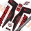 DECALS MARZOCCHI 350 NCR DECALS BLACK FORKS KIT (Compatible Product)