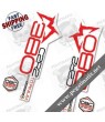 DECALS MARZOCCHI 380 DECALS WHITE FORKS KIT