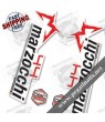 DECALS MARZOCCHI 44 DECALS WHITE FORKS KIT