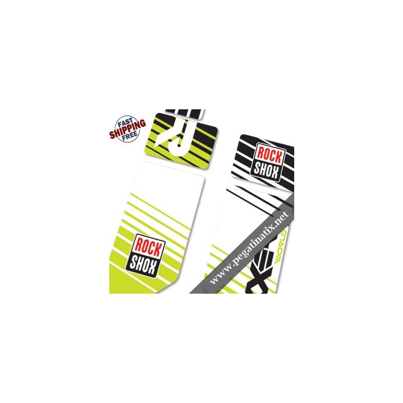 DECALS FORK ROCKSHOX BOXXER TYPE