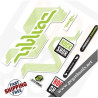 FORK ROCK SHOX DOMAIN WHITE FORK DECALS KIT