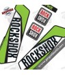 FORK ROCK SHOX PIKE 2016 STICKERS KIT WHITE FORKS