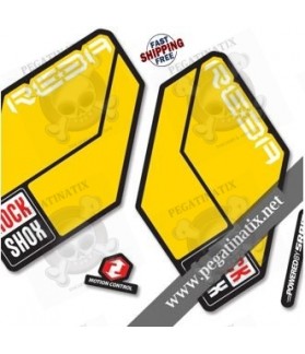 FORK ROCK SHOX REBA 2011 B DECALS KIT STICKERS FORKS (Kompatibles Produkt)