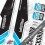 FORK ROCK SHOX REBA 2013 BLACK DECALS KIT STICKERS FORKS (Compatible Product)