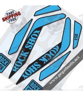 DECALS FORK ROCKSHOX RS-1 25TH LTD EDITION DECALS KITS (Compatible Product)