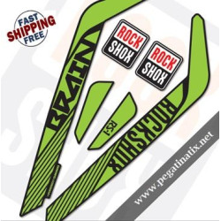 DECALS FORK ROCKSHOX RS-1 BRAIN 2014 DECALS KITS