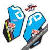 DECALS ROCKSHOX SID 2012 BLACK FORK DECALS KIT