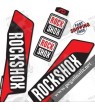 DECALS ROCKSHOX SID 2016 STICKERS KIT BLACK FORKS
