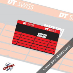 DT SWISS XM180 STICKERS KIT REAR SHOCKS
