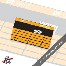 DT SWISS XM180 STICKERS KIT REAR SHOCKS