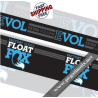 FOX FACTORY FLOAT EVOL STICKERS KIT REAR SHOCK