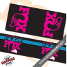 FOX SHOX NUDE DECALS KIT REAR SHOCK
