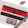 ROCKSHOX MONARCH PLUS RC3 STICKERS KIT REAR SHOCKS