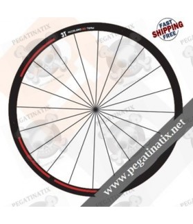 WHEEL RIMS 3T ACCELERO DECALS KITS (Compatible Product)