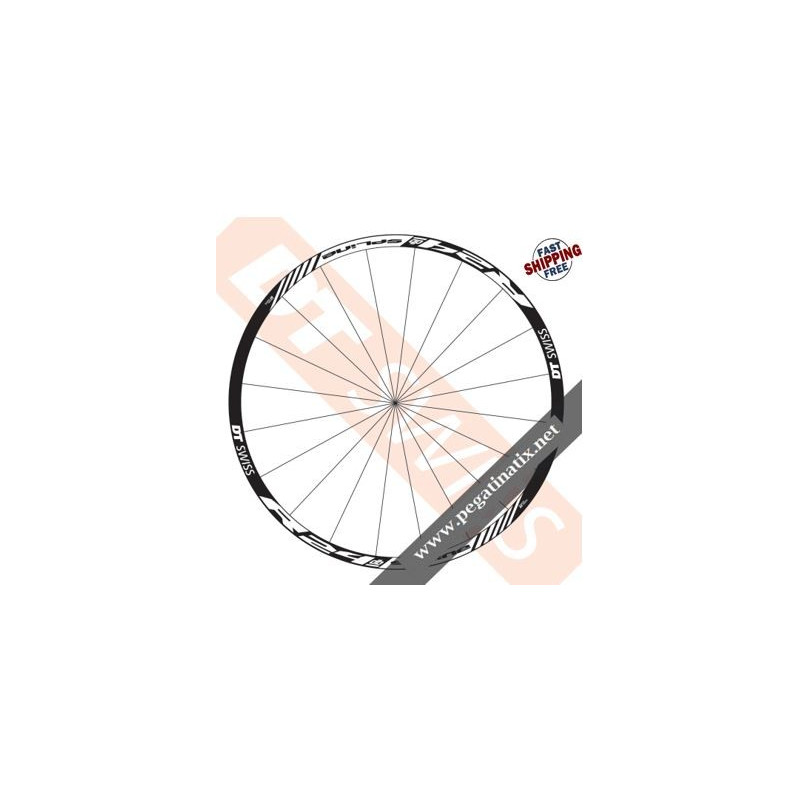 WHEEL RIMS DT SWISS R24 SPLINE DB DECALS KIT