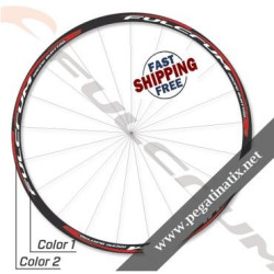 WHEEL RIMS FULCRUM RACING QUATTRO LG DECALS KIT