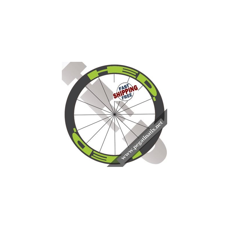 WHEEL RIMS HED JET 6 DECALS KIT
