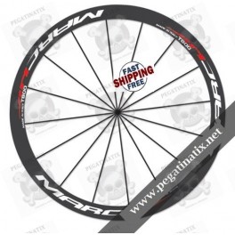 WHEEL RIMS MARCHISIO T800 DECALS KIT 50 mm