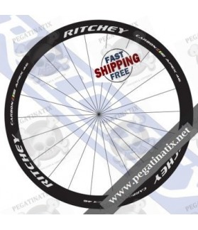 WHEEL RIMS RITCHEY WCS APEX 46 CARBON DECALS KIT (Compatible Product)