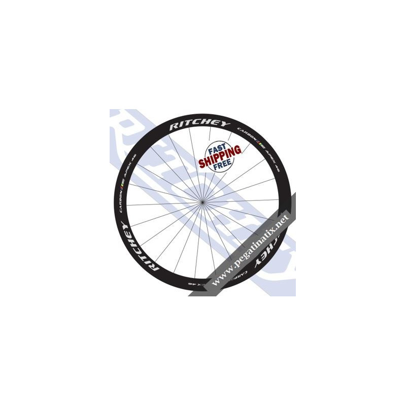 WHEEL RIMS RITCHEY WCS APEX 60 CARBON DECALS KIT
