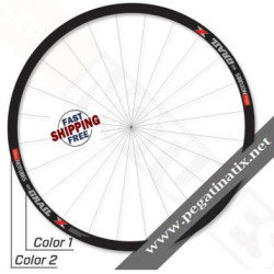 WHEEL RIMS ZTR GRAIL DECALS RIMS KIT