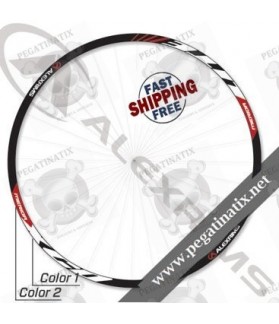 WHEEL RIMS ALEXRIMS MERIDA XCD LITE DECALS KIT (Compatible Product)