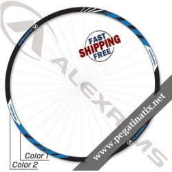 WHEEL RIMS ALEXRIMS MERIDA XCD LITE DECALS KIT