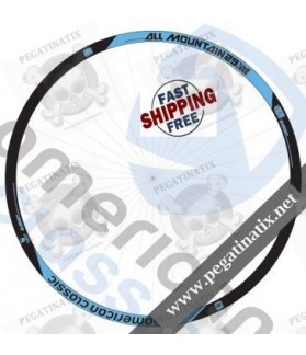 WHEEL RIMS AMERICAN CLASSIC ALL MOUNTAIN DECALS KIT (Compatible Product)