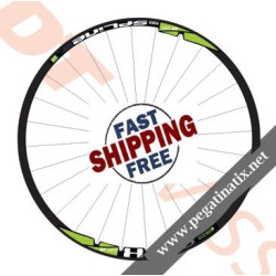 STICKERS WHEEL RIMS DT SWISS X 1900 DECALS KIT