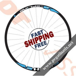 STICKERS WHEEL RIMS DT SWISS X 1900 DECALS KIT
