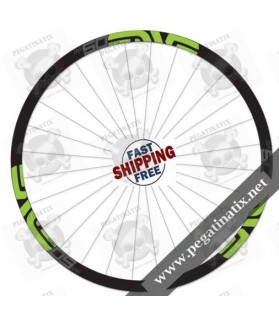 STICKERS WHEEL PROTECTED ENVE M SERIES 50 FIFTY STICKERS KIT (Compatible Product)