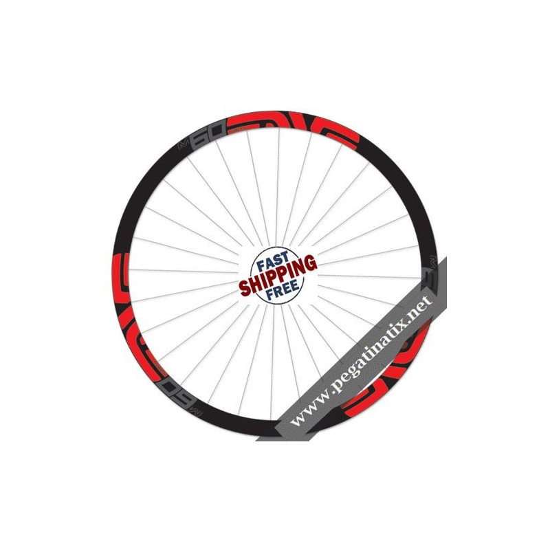 STICKERS WHEEL ENVE M SERIES 60 FORTY STICKERS KIT