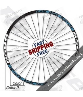 STICKERS WHEEL RIMS REVERSE 650B DECALS KIT (Compatible Product)