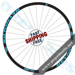 STICKERS WHEEL RIMS REYNOLDS 29 XC CARBON DECALS KIT