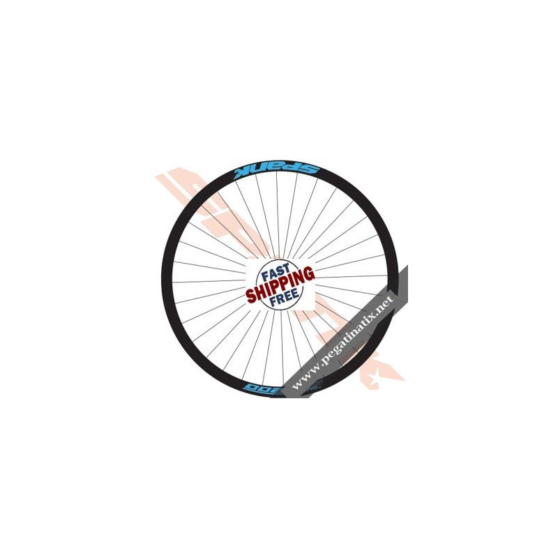 STICKERS WHEEL RIMS SPANK OOZY 295 TRAIL DECALS KIT