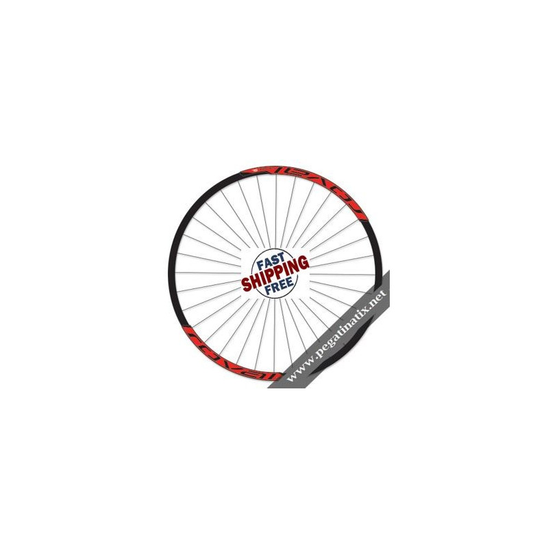 STICKERS WHEEL RIMS SRAM RAIL 40 DECALS KITS