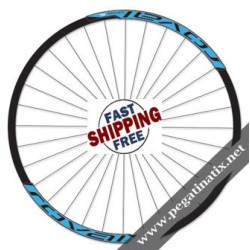STICKERS WHEEL RIMS SRAM RAIL 40 DECALS KITS