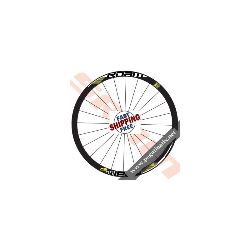 STICKERS WHEEL RIMS SRAM SRAM ROAM 60 DECALS KITS