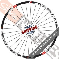 STICKERS WHEEL RIMS ZTR CREST CUSTOM DECALS KIT